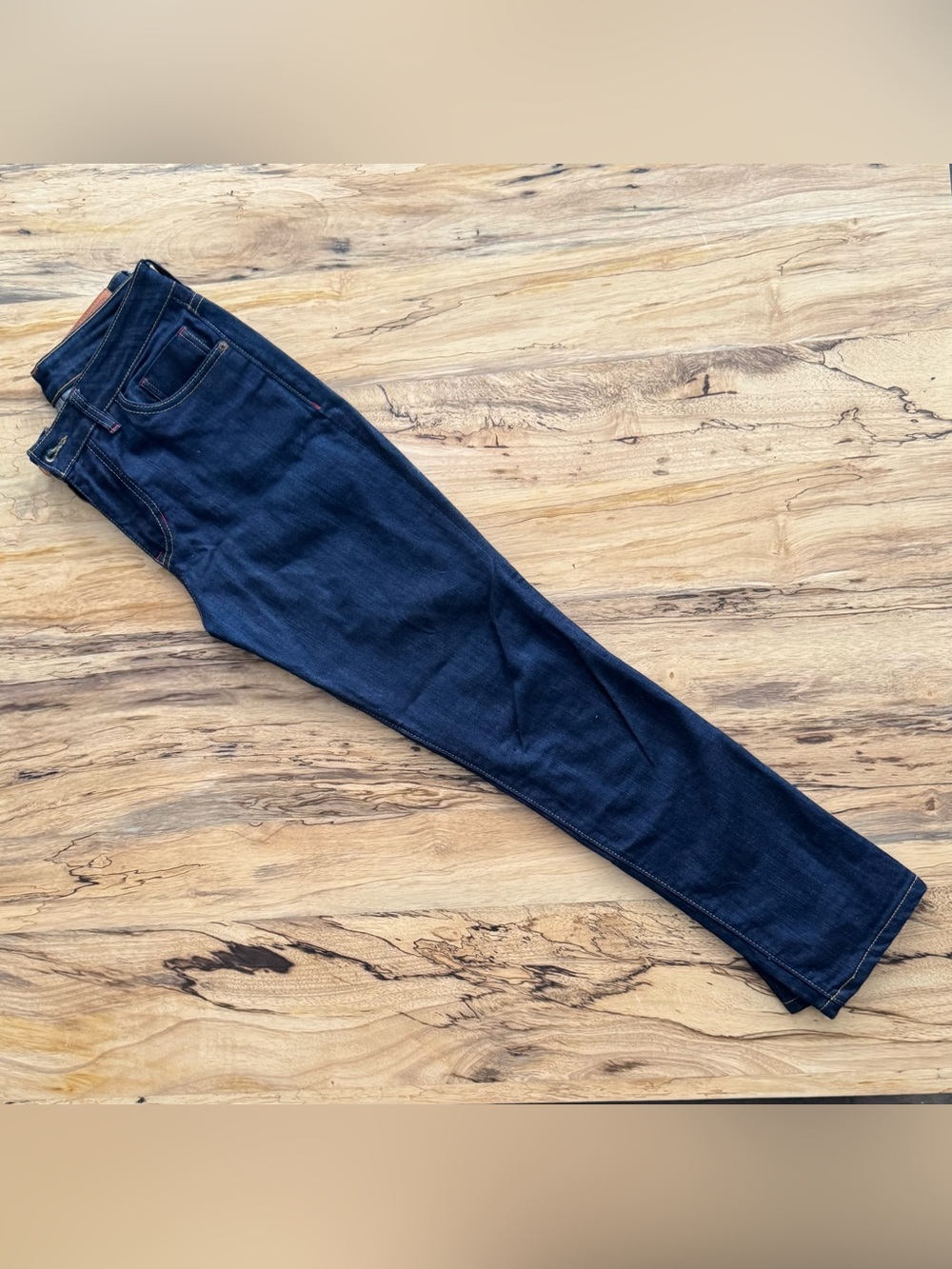 ✨Rare✨ Detroit Denim Co. Dark Wash Slim Straight Jeans - Deep Indigo